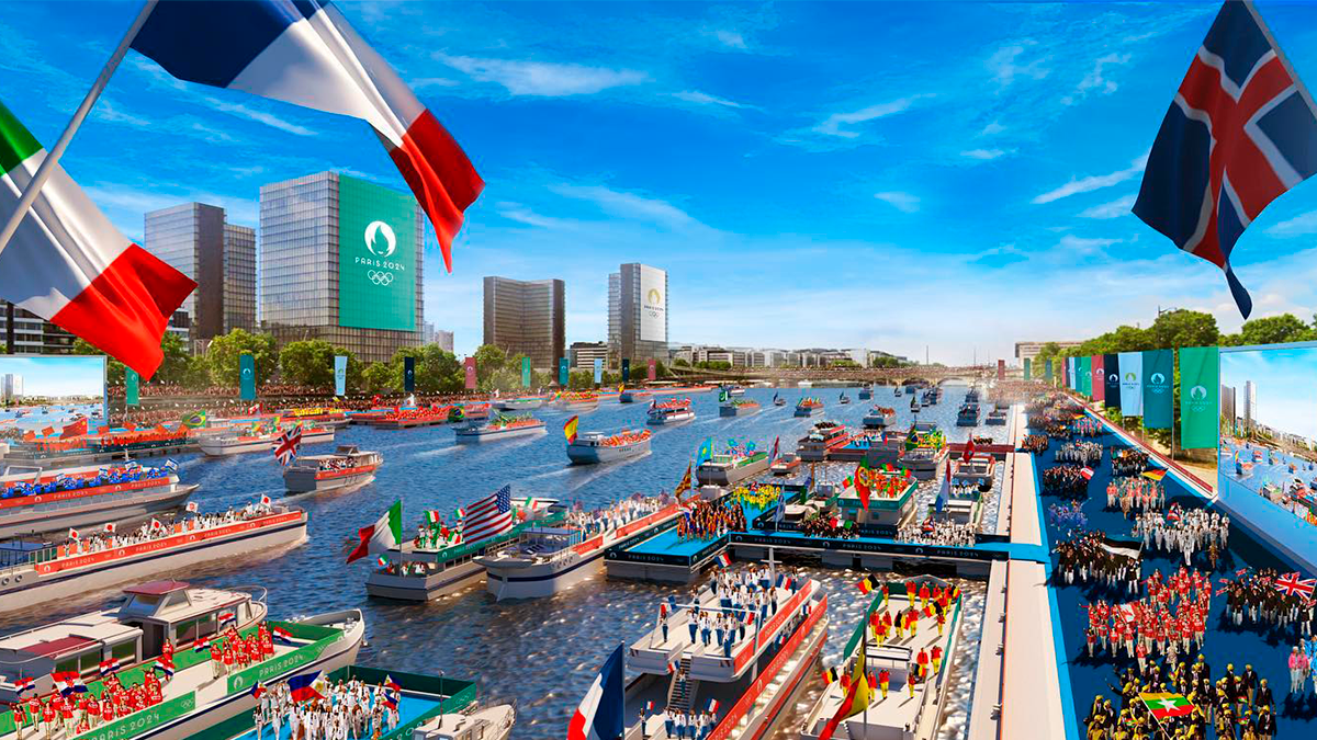 Paris 2024: 180 boats on the Seine to open the Games. 'X'/PARIS 2024
