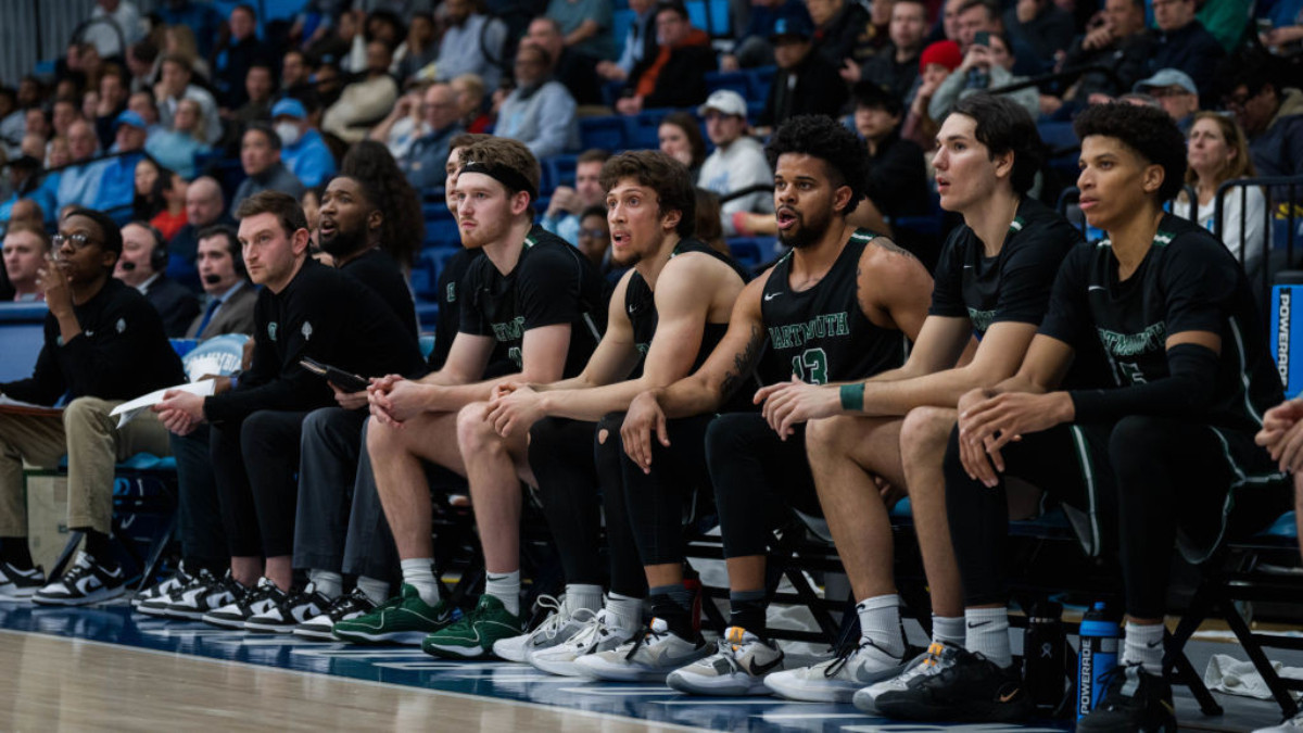 Dartmouth men's basketball players are now employees of the school. GETTY IMAGES