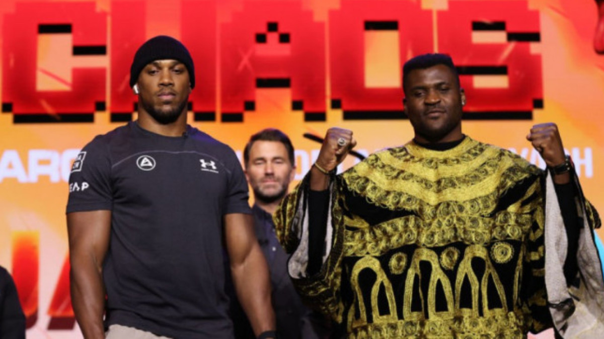 Anthony Joshua vs. Francis Ngannou: the show goes on! GETTY IMAGES