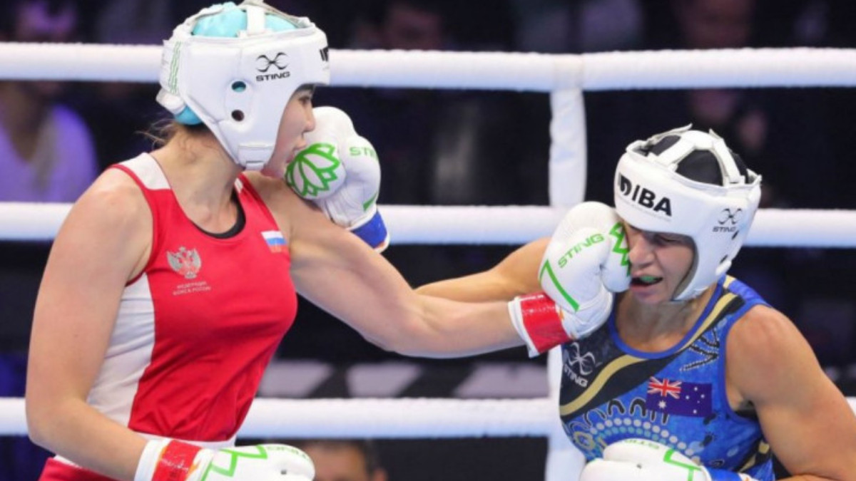 IBA abolishes headgear in women's boxing. GETTY IMAGES