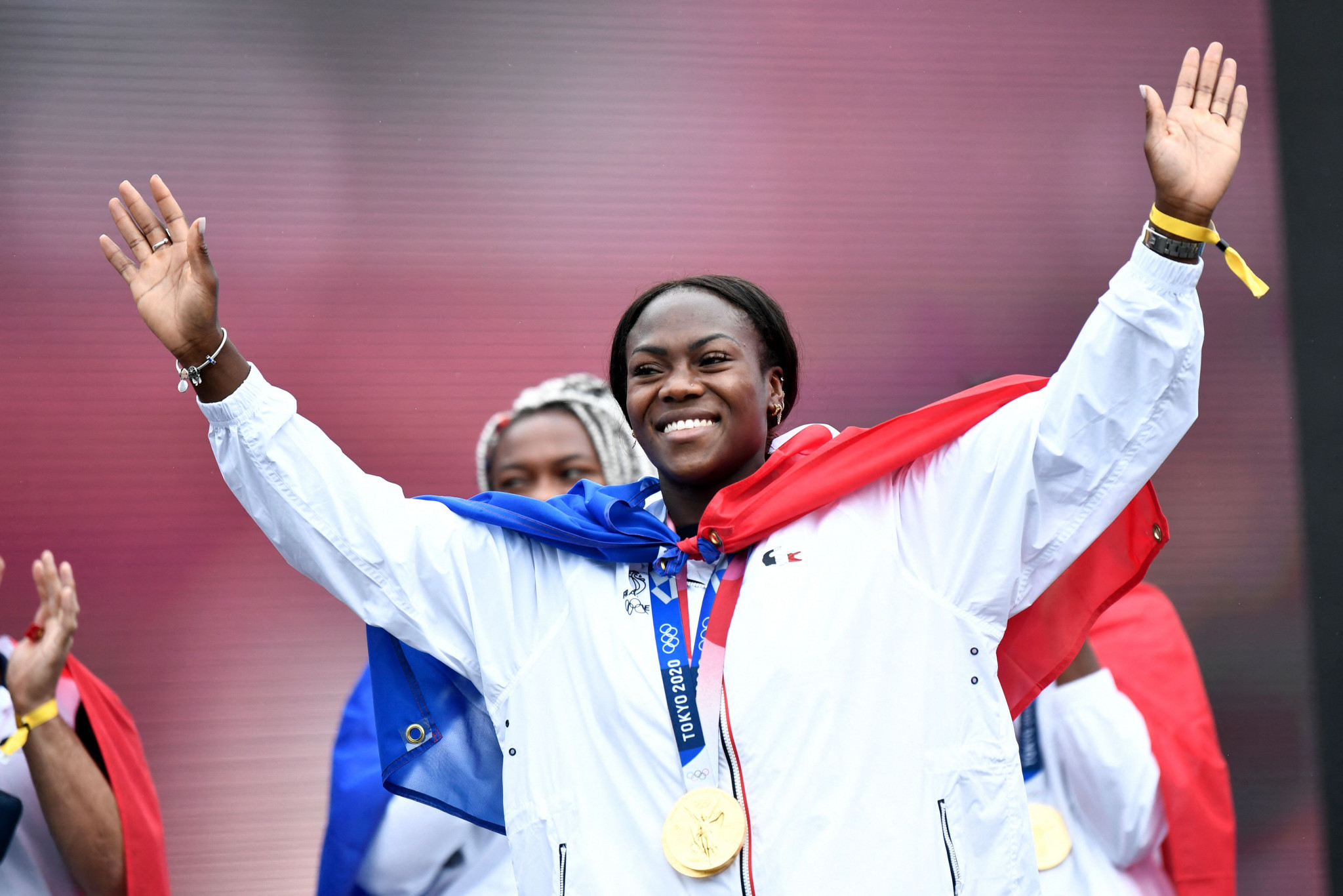 Agbegnenou won two gold medals at Tokyo 2020. GETTY IMAGES