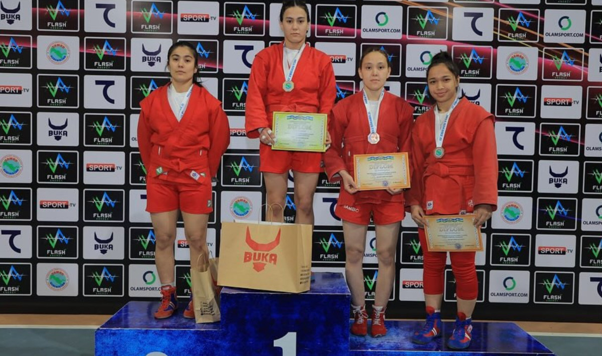 Uzbek SAMBO World champions finish second at National championships