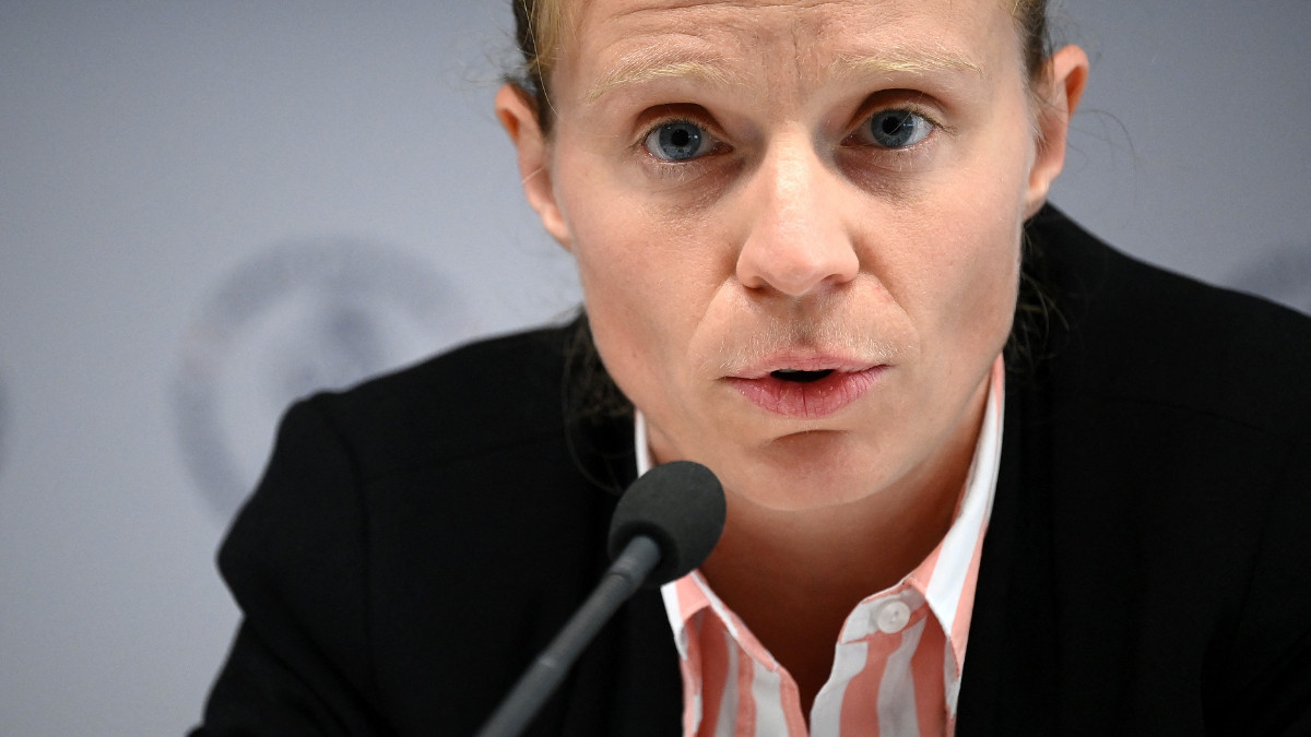 Astrid Guyart, general secretary of the French Olympic Committee. GETTY IMAGES