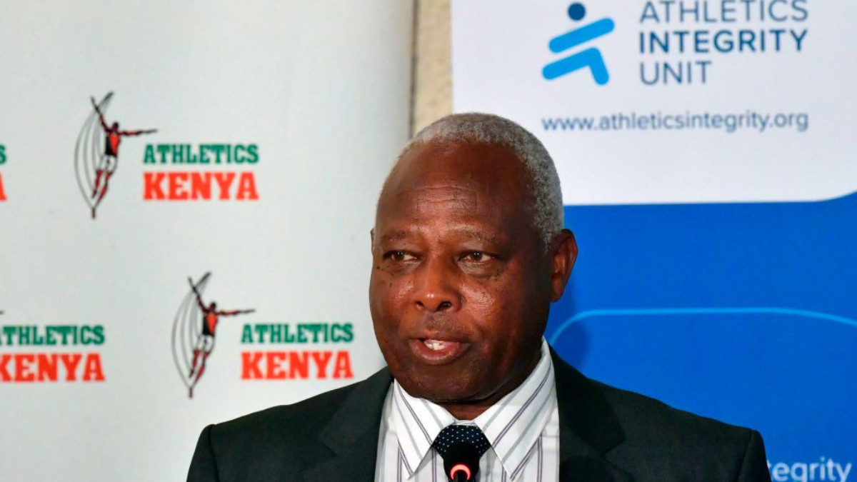 Jackson Tuwei, President of Athletics Kenya. GETTY  IMAGES
