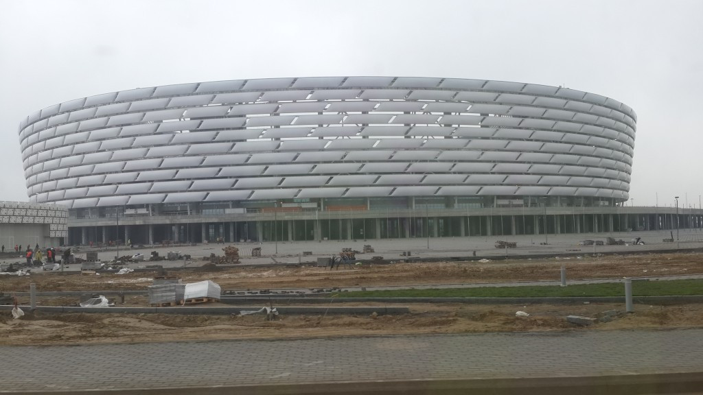 Igor Kazikov describes the Baku 2015 facilities, including the National Stadium, as being world class