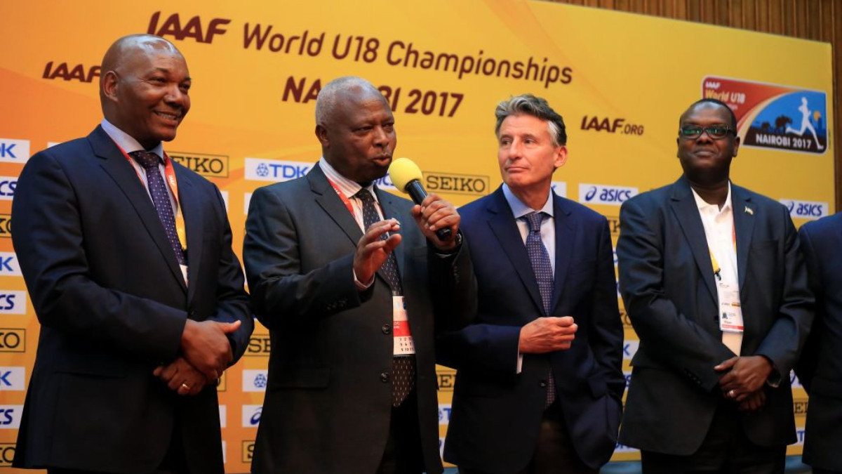 Jackson Tuwei was elected one of four World Athletics vice presidents. GETTY IMAGES