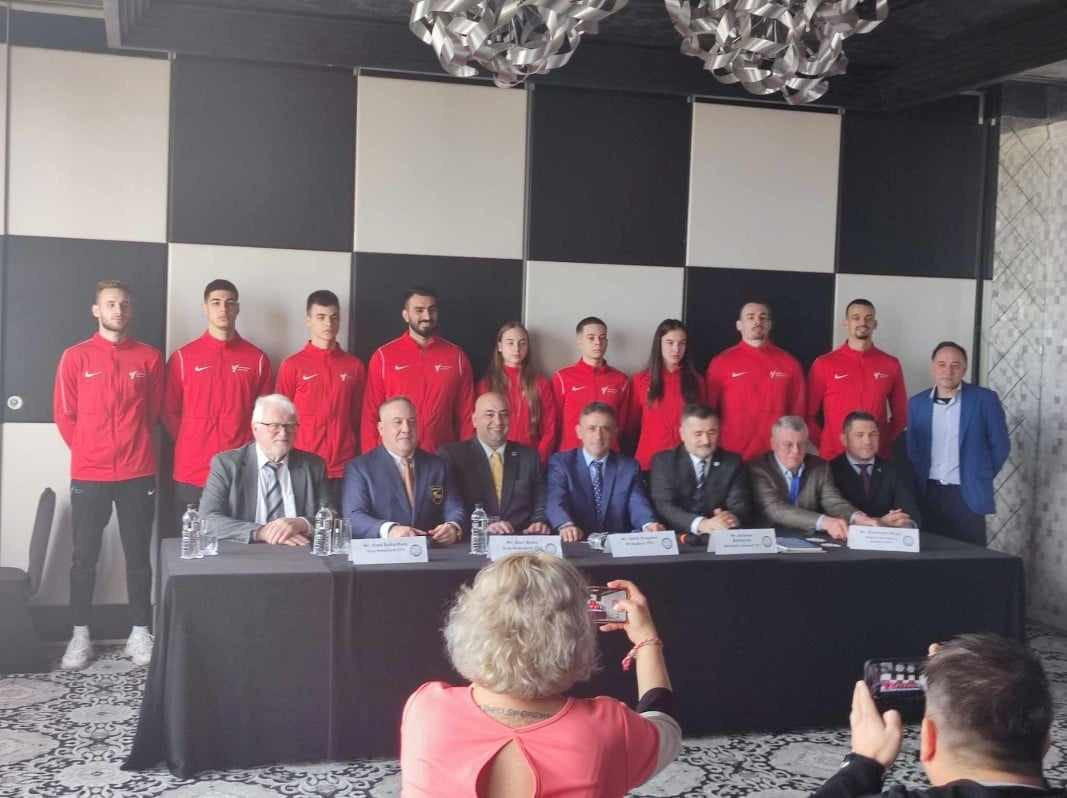 AETF President was present at the press conference of the Taekwondo European Qualifiers. AETF