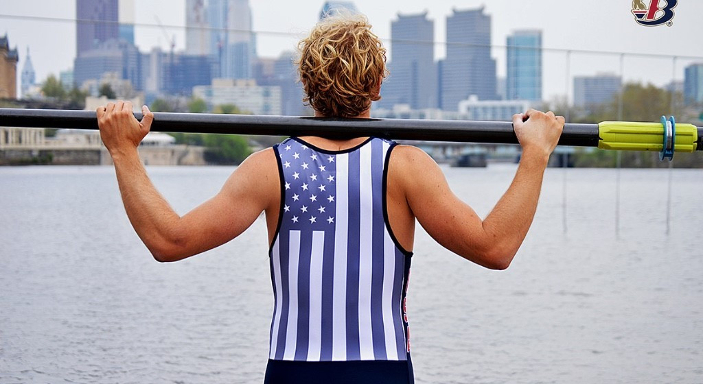 The uniform which will be worn by American rowers at the Rio 2016 Olympic Games has been revealed ©USRowing