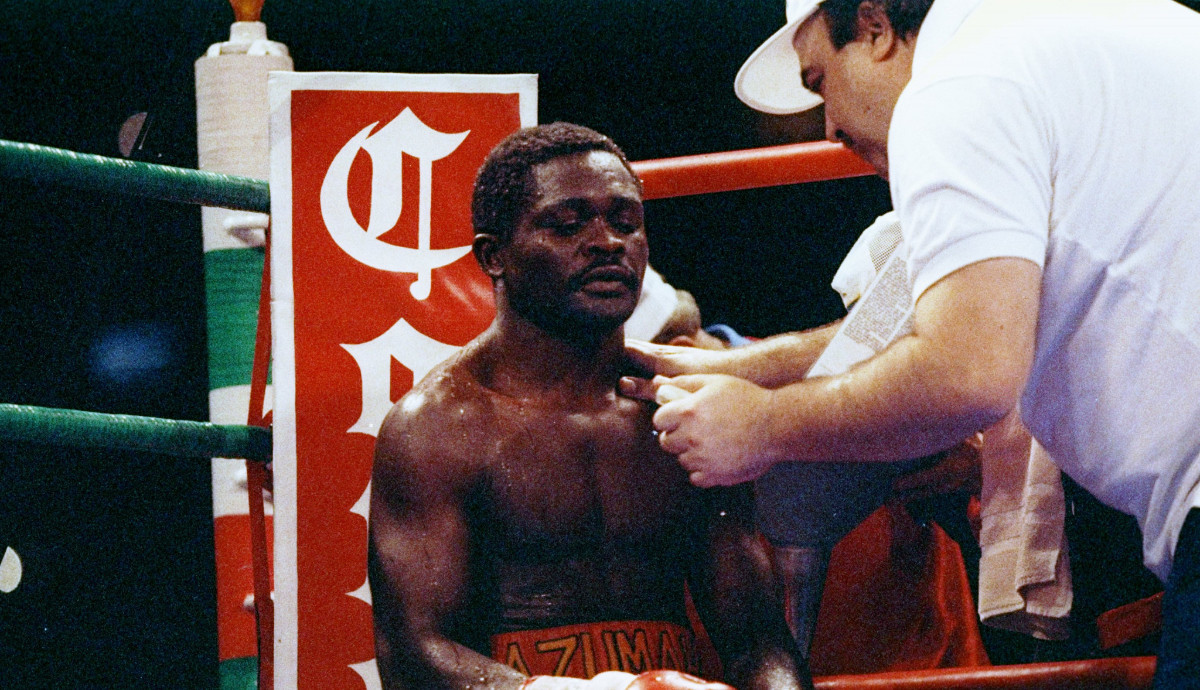 Ghana's Azumah Nelson is one of the greatest African boxers of all time. GETTY IMAGES
