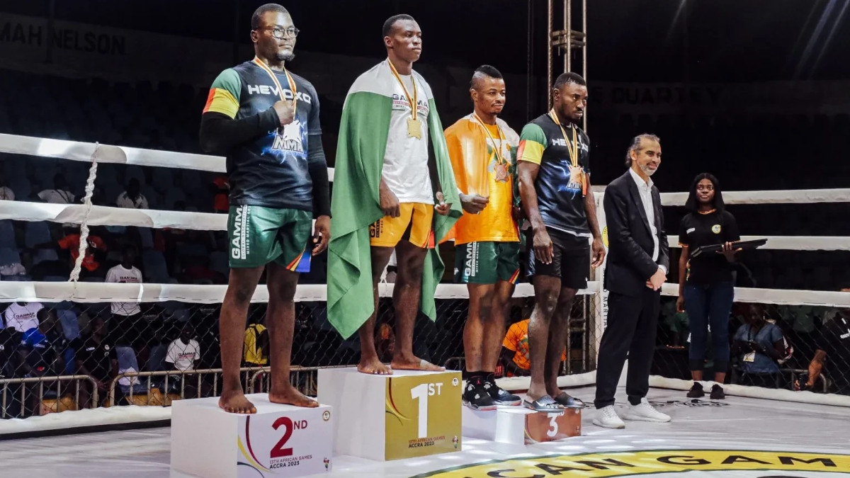 Nigeria wins five MMA gold medals at African Games. GAMMA