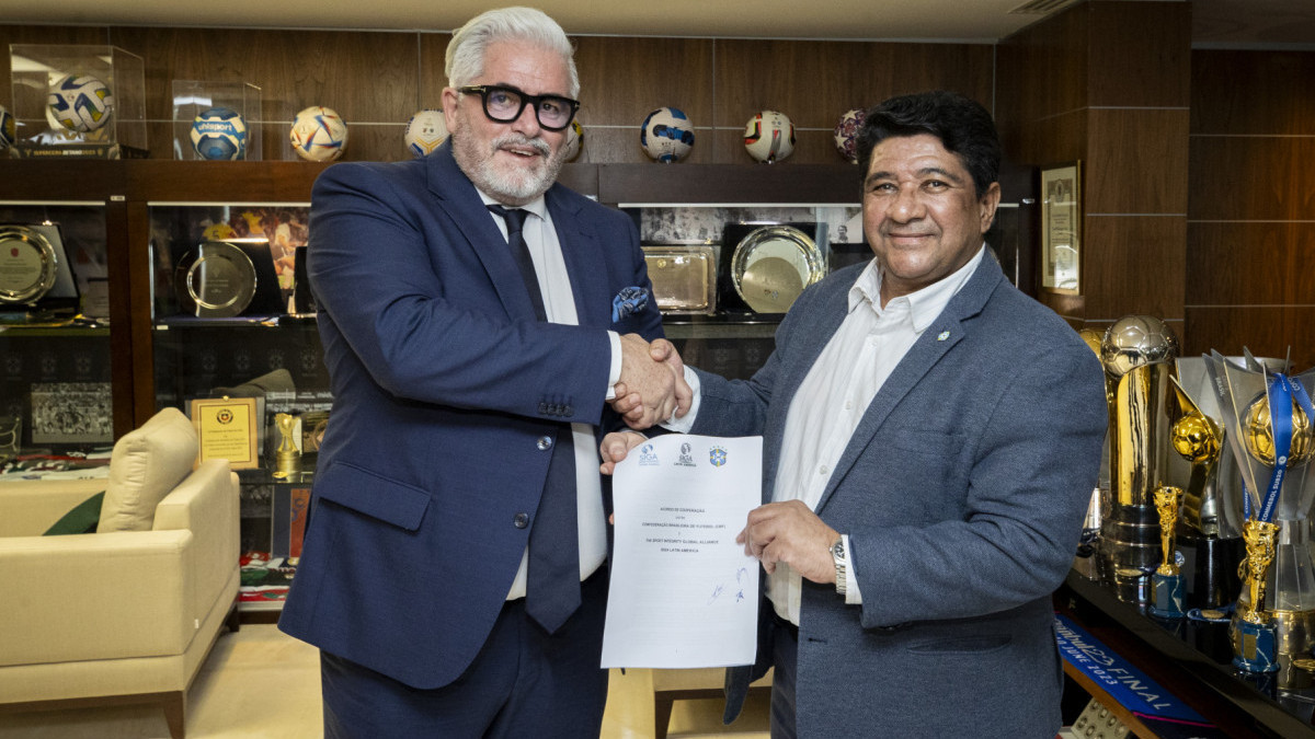 CBF and SIGA commit to promoting integrity in football. SIGA-SPORT