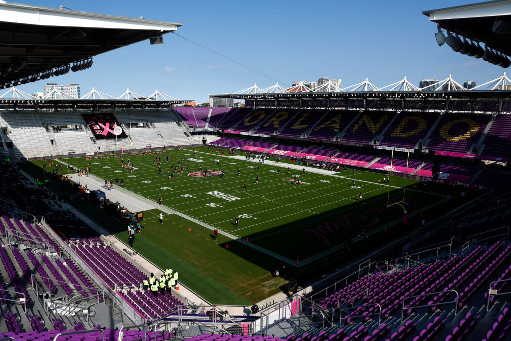 The Exploria Stadium, home of the Orlando City (MLS) and the Orlando Pride (NWSL). GETTY IMAGES