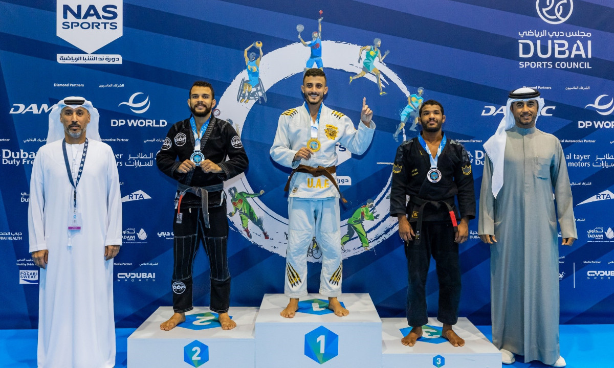 Sharjah Self Defence wins NAS Sports adult Jiu-Jitsu competition