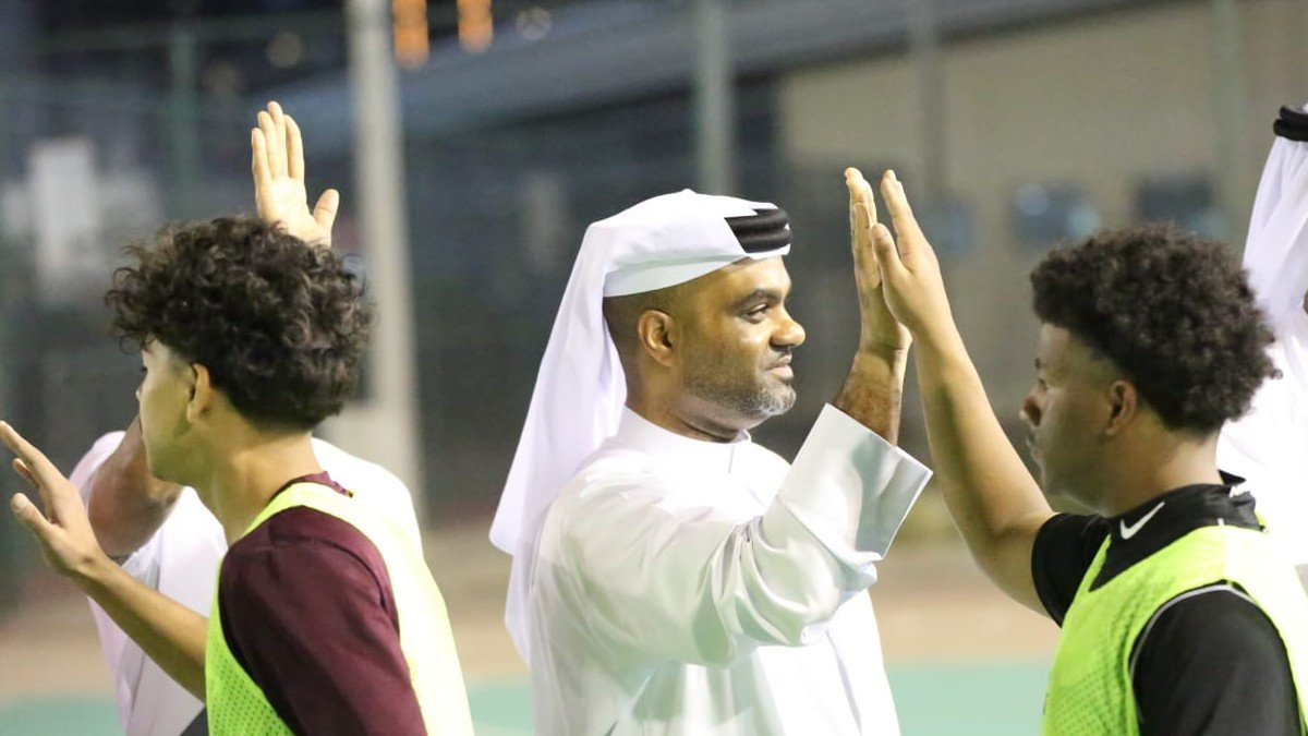 Authorities and athletes come together at Gulf Youth Games. UAE NOC