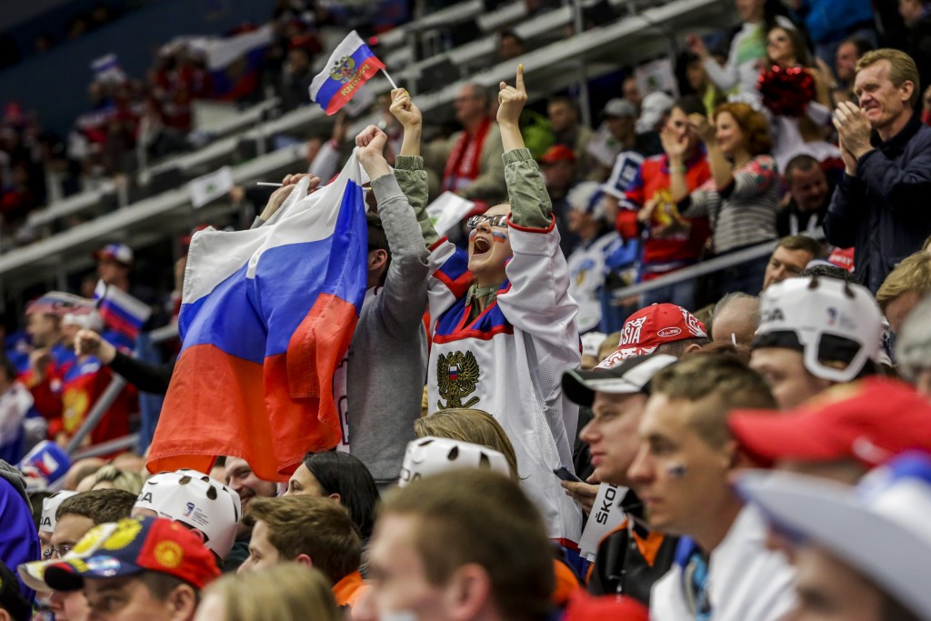 More than 80 per cent of tickets for this year's IIHF World Championship in Russia have been sold ©Getty Images