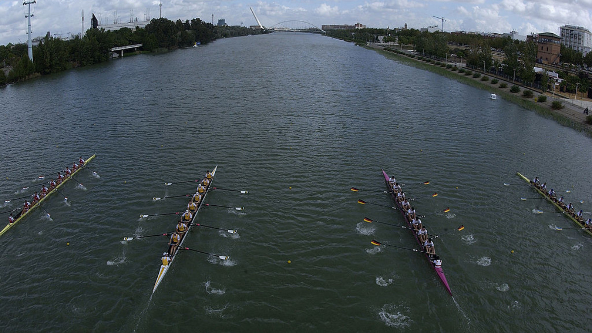 Seville, the new rowing capital until 2026. GETTY IMAGES
