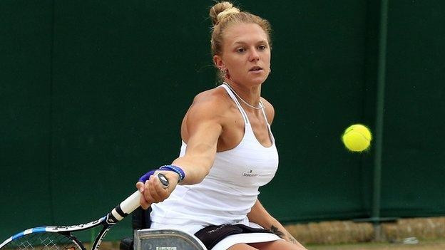 Winner of first-ever wheelchair singles title at Wimbledon to receive £25,000