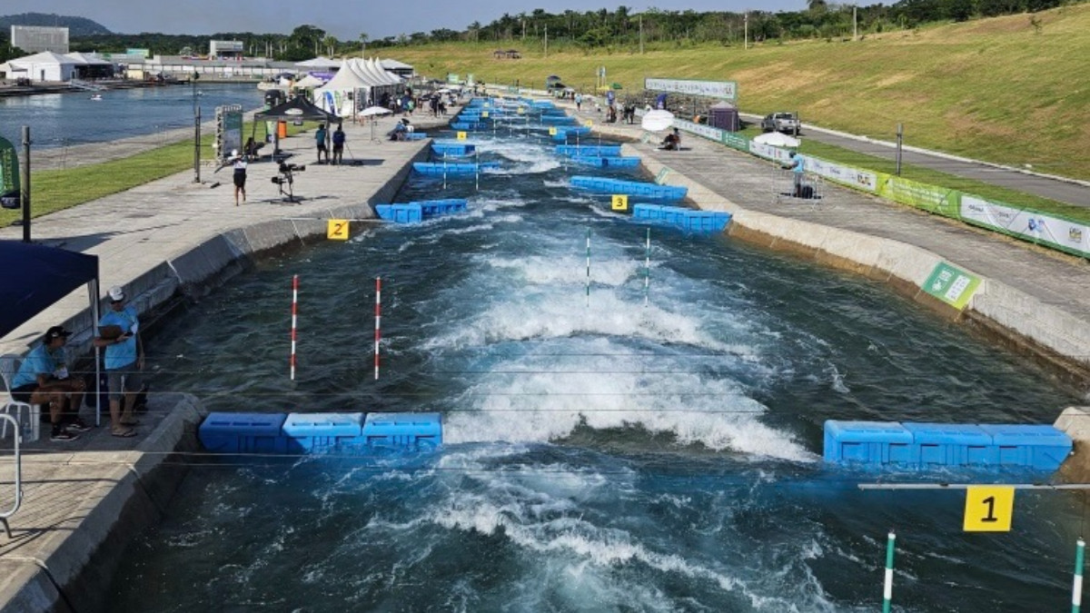 The Deodoro Olympic Whitewater Stadium in Rio is in perfect condition. ICF