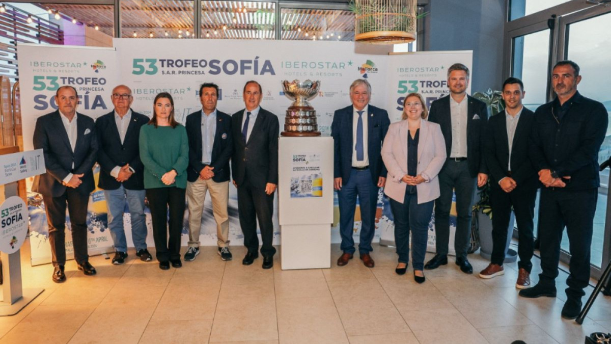 Official presentation of the 53rd Trofeo Princesa Sofia Mallorca by Iberostar. TROFEO PRINCESA SOFÍA