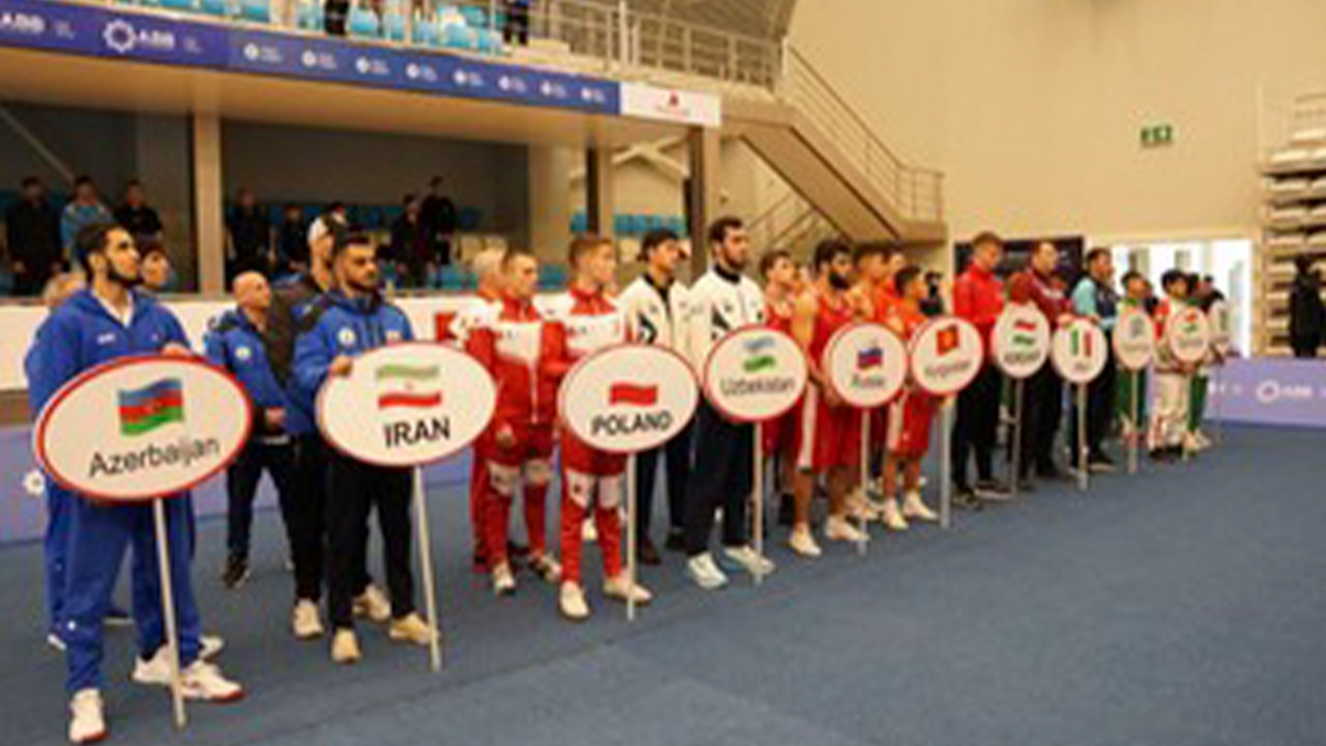 'Great Silk Road' tournament opening ceremony in Baku. AZERBAIJAN NOC