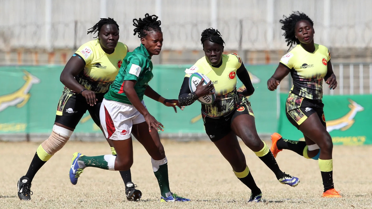 Women's rugby is growing fast on the African continent. WORLD RUGBY 