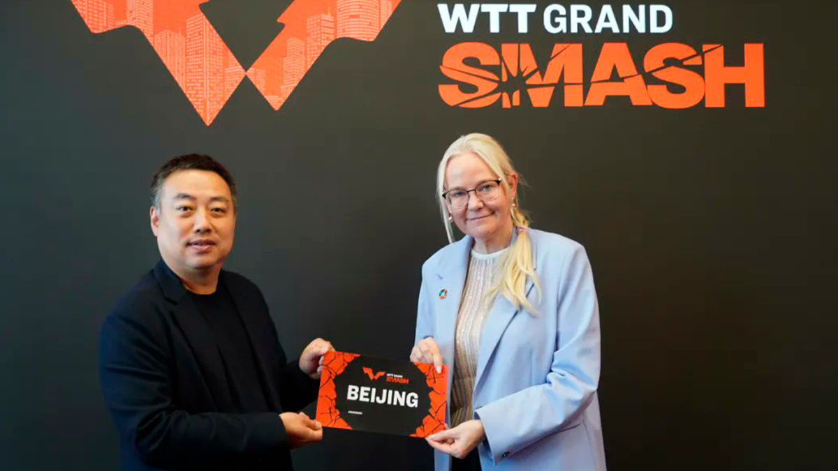 Beijing to host World Table Tennis Grand Smash until 2028. 'X' / WTT