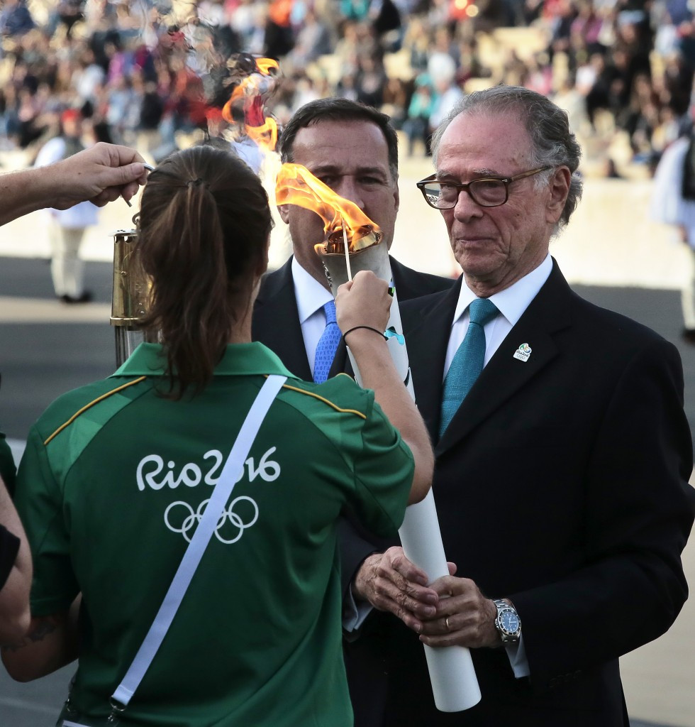 Olympic flame officially handed over to Rio 2016