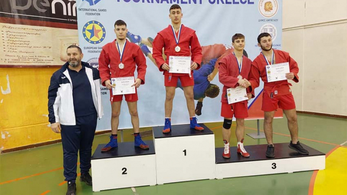 An International SAMBO tournament was held in Amindeo. FIAS
