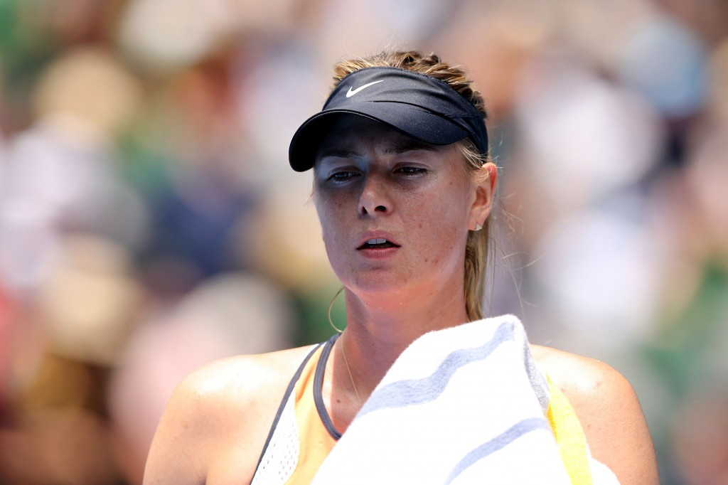 Maria Sharapova was among dozens of top athletes to fail drugs tests for meldonium in the first half of last year ©Getty Images
