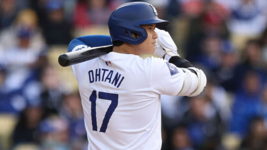 Los Angeles Dodgers' Shohei Ohtani facing the St Louis Cardinals this season. GETTY IMAGES