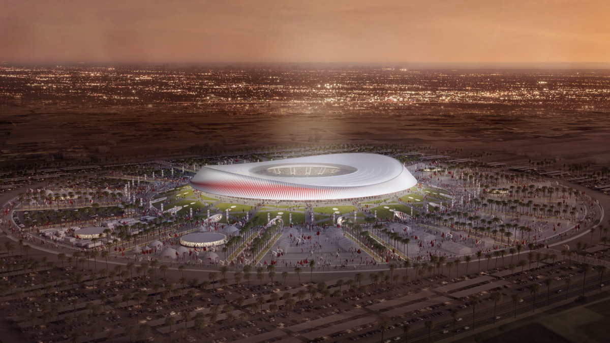 Morocco to build world's biggest stadium to snatch 2030 final from Spain. CRUZ Y ORTIZ