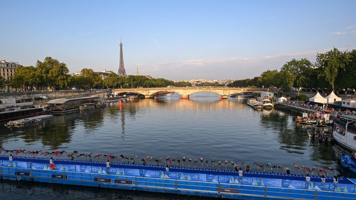 France has a 'Plan B' for the Paris 2024 opening ceremony. GETTY IMAGES