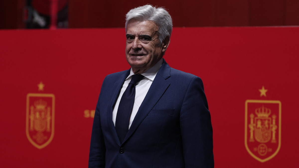 Pedro Rocha is the overwhelming favourite to become RFEF president. GETTY IMAGES