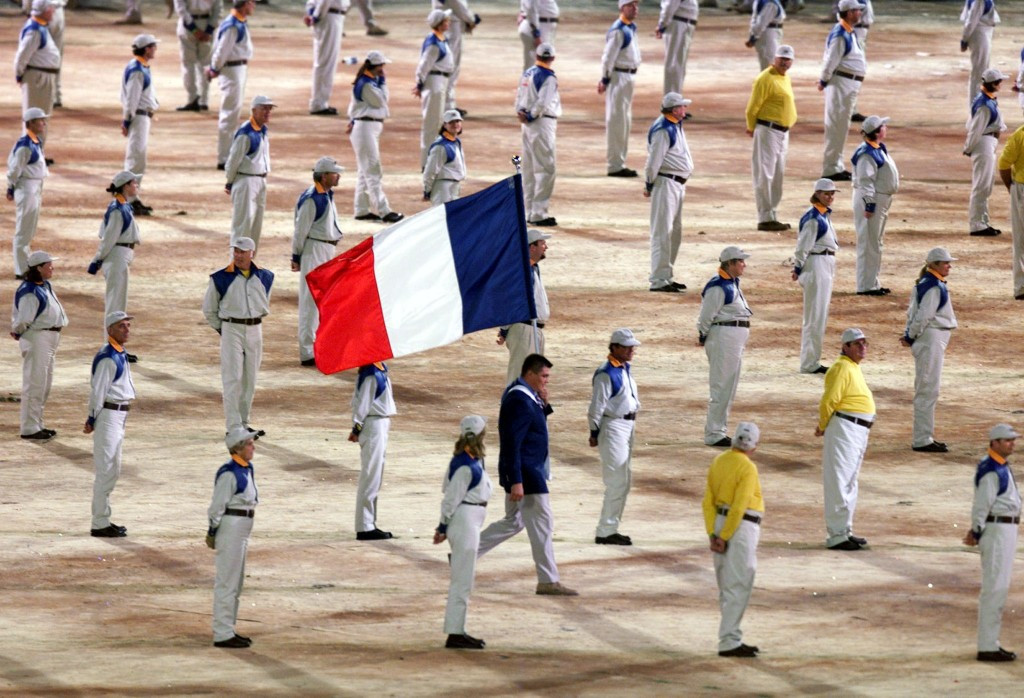 David Douillet was the last French judo star to carry the country's flag into the Opening Ceremony, having done so at Sydney 2000