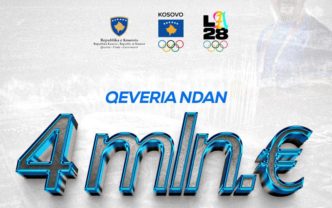 Kosovo government supports young athletes with €4 million for LA 2028 Olympics. KOSOVO NOC