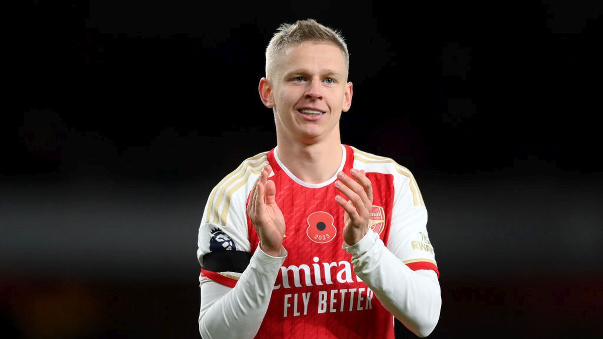 Arsenal defender Zinchenko ready to fight for Ukraine if called up. GETTY IMAGES