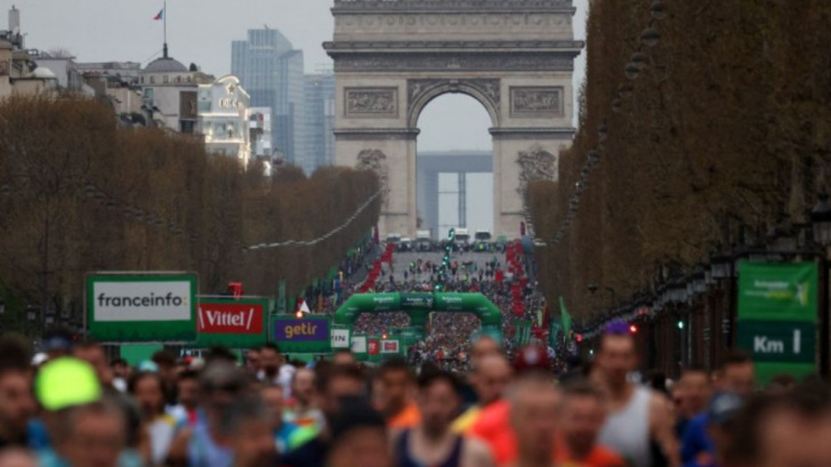 Paris Marathon: Sunday's race, a dress rehearsal for the Games. GETTY IMAGES