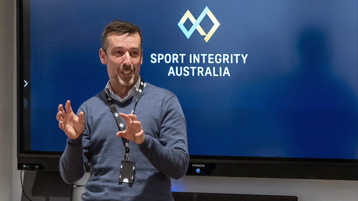 Nick Paterson, Chief Executive of DFSNZ. SPORT INTEGRITY AUSTRALIA