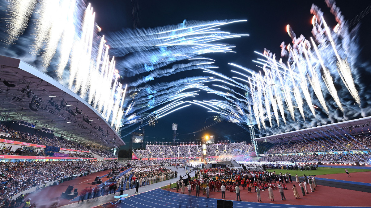 The Alexander Stadium said goodbye to the 2022 Commonwealth Games. GETTY IMAGES