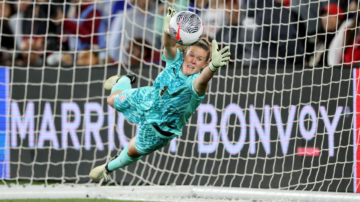 Naeher saves SheBelieves title for USA in shootout. GETTY IMAGES