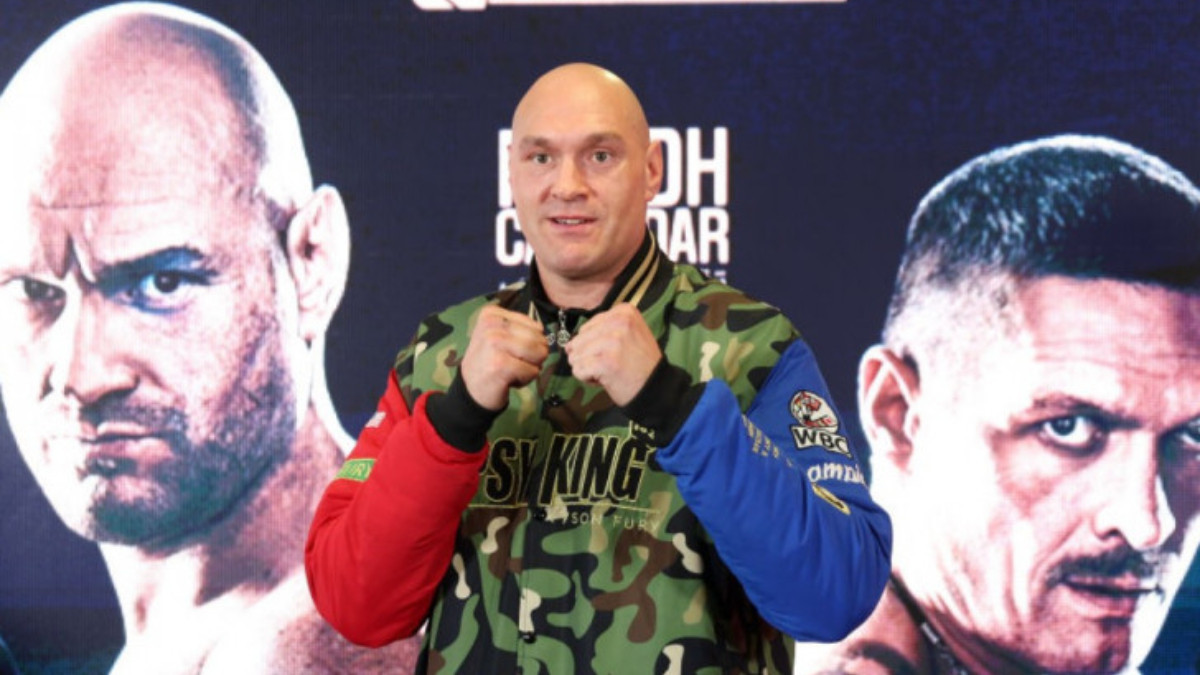 Tyson Fury, five weeks away from facing Usyk: "Size matters"