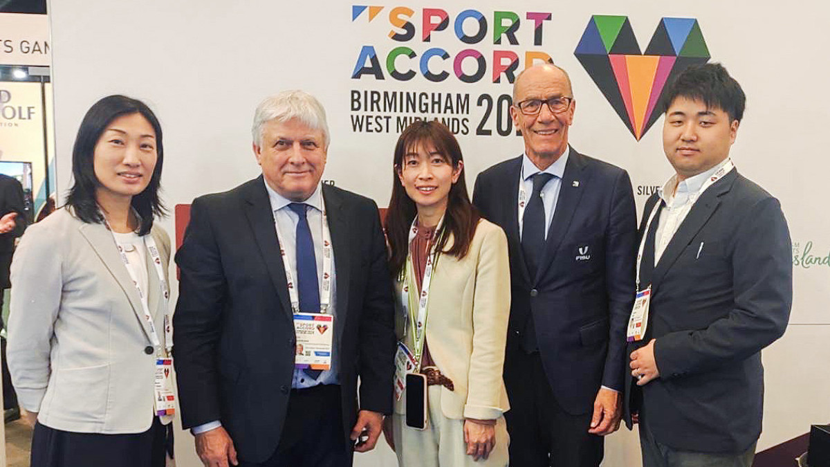 FISU strengthens relationships and explores new partnerships at SportAccord 2024