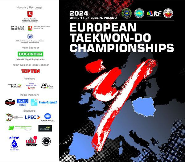 European Taekwon-Do Championships start this Wednesday in Lublin