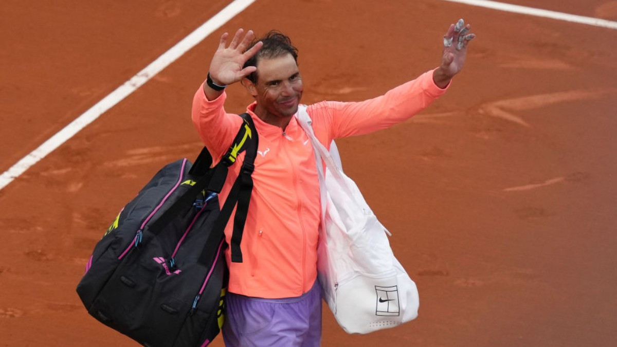 Nadal bids farewell after losing in Barcelona. GETTY IMAGES