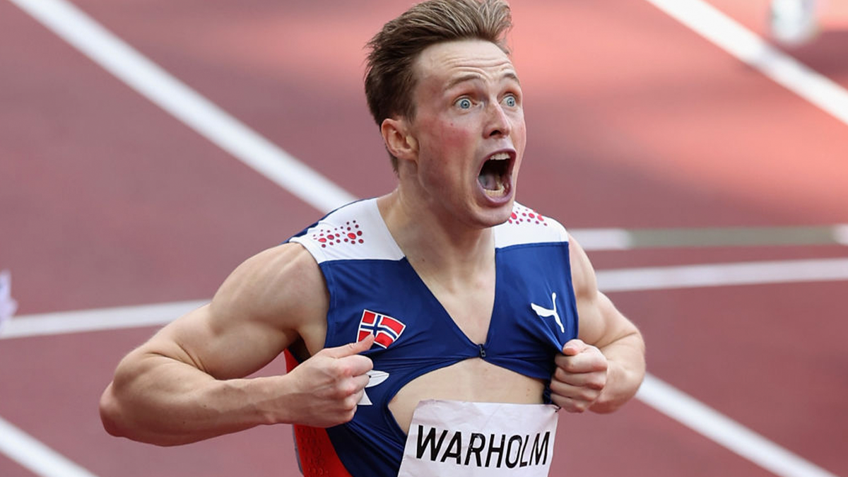 Karsten Warholm: The Norwegian world record holder's early days. GETTY IMAGES