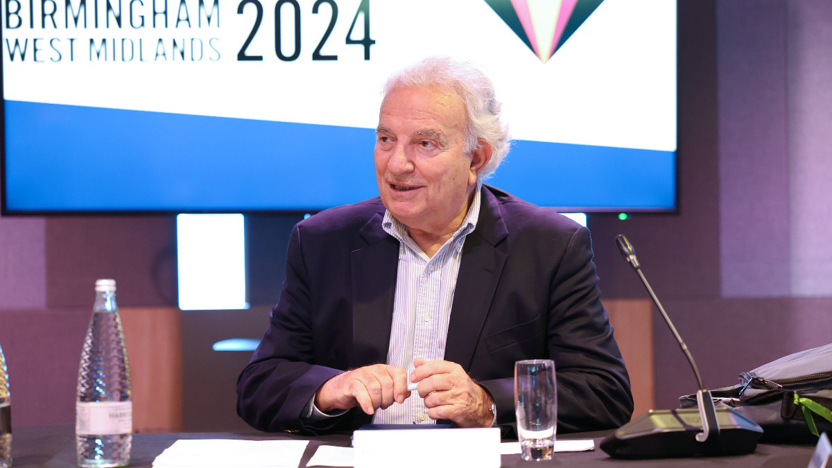 ASOIF president Francesco Ricci Bitti at SportAccord 2024. GETTY IMAGES