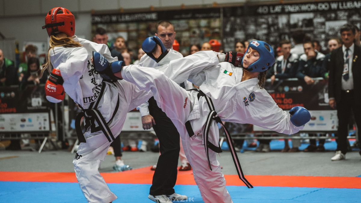 Romania takes the lead at the 2024 European Taekwon-Do Championships. ETC-Lublin2024