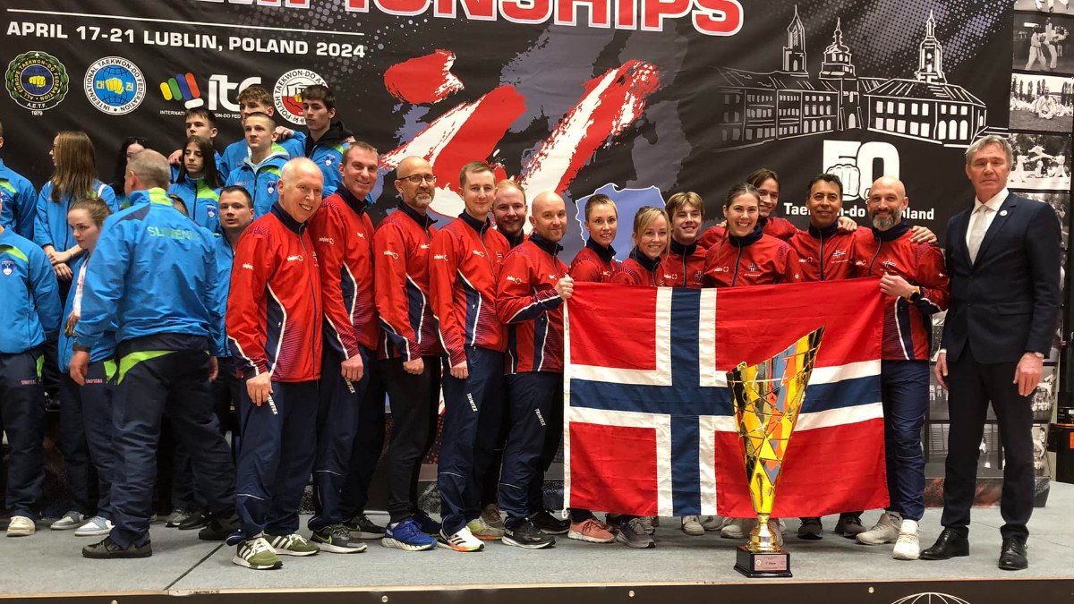 Norway took senior honours at the 2024 European Taekwon-Do Championships. NATIONALTAEKWON-DONORWAY/Facebook