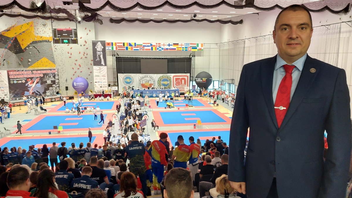 Yavor Tasev hails record number of athletes at European Taekwon-Do Championships