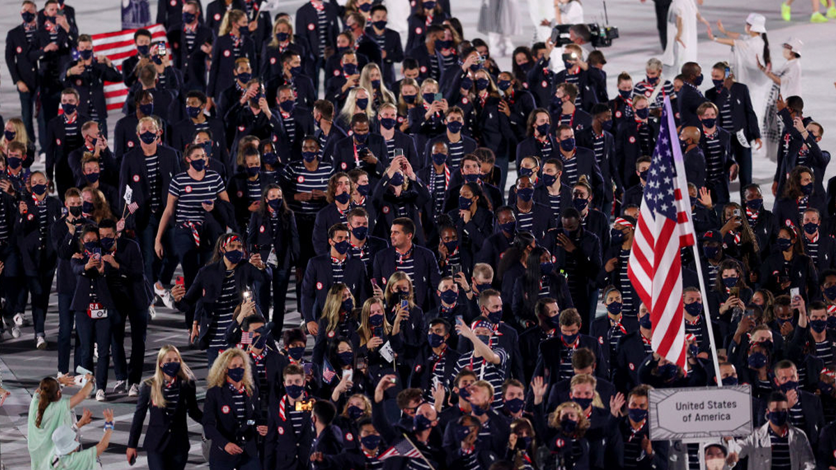 Gracenote predicts USA to top Paris 2024 medal table. GETTY IMAGES